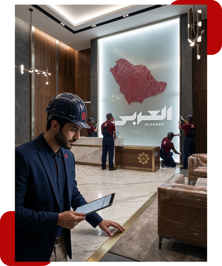 خدمات التشطيبات الداخلية والخارجية