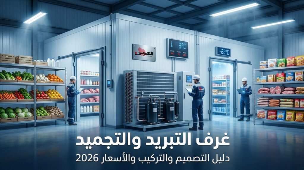 غرف التبريد والتجميد